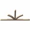 Ekena Millwork Richland Smooth Timber Gable Bracket, Douglas Fir, 84"W x 38"H x 3 1/2"D x 3 1/2"F, 11/12 Pitch GBW084X38X0404RIC00SDF - alternate 4